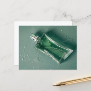 Carte Postale Bouteille de parfum de mode