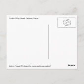 Carte Postale Bouteille de vin français (Dos)