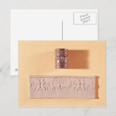 Carte Postale Bouteille et impression Akkadian (Devant / Derrière)