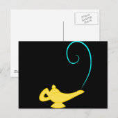 Carte Postale Bouteille Genie (Devant / Derrière)