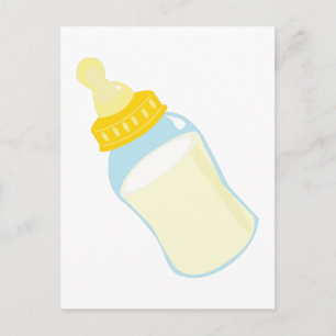Carte Postale Bouteille pour bébé