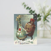 Carte Postale Bouteilles en amour (Debout devant)