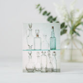 Carte Postale Bouteilles et décanteurs (Debout devant)