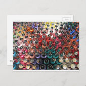 Carte Postale Bouteilles polonaises à ongles (Devant / Derrière)