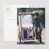 Carte Postale Boutique ambulante (Devant / Derrière)