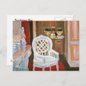 CARTE POSTALE BOUTIQUE ANTIQUE DE PARIS (Devant / Derrière)