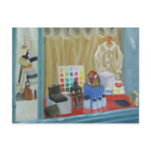 Boutique d'art parisien