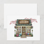 CARTE POSTALE BOUTIQUE DE COUVERTURES (Devant / Derrière)