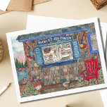 Carte Postale Boutique de crème glacée côtière aquarelle<br><div class="desc">Envoyez à quelqu'un une note spéciale avec cette carte postale sur le thème du Jour de l'Indépendance avec un tableau d'aquarelle original d'un pittoresque stand de glace de la Nouvelle-Angleterre. Rocket's Ice Cream Shop, dispose d'une mignonne fenêtre de crème glacée du Maine côtière où vous pouvez commander toutes vos saveurs...</div>