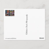 Carte Postale Boutique de fleurs (Dos)