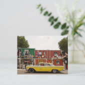 Carte Postale Boutique souvenir Rusty Bolt, Route 66, Seligman,  (Debout devant)