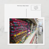Carte Postale Boutique textile, Abuja (Devant / Derrière)
