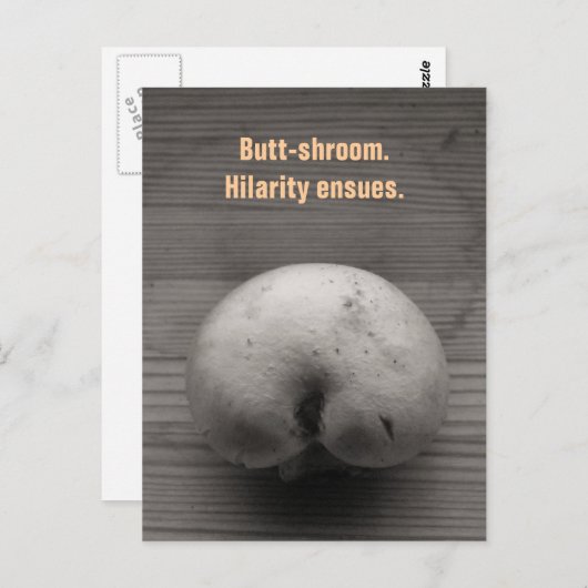 Carte Postale Bouton (Devant / Derrière)