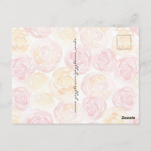 Carte Postale Bouton (Dos)