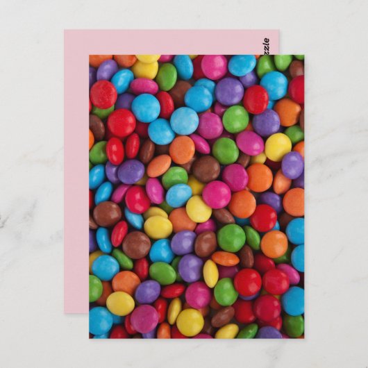 Carte Postale Bouton (Devant / Derrière)