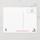 Carte Postale Bouton de licence (Dos)