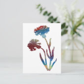 Carte Postale Bouton du baccalauréat (Debout devant)