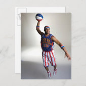 Carte Postale Bouton du temps de vol (Devant / Derrière)