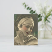 Carte Postale Bouton Exotique (Debout devant)