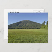 Carte Postale Bouton noir (Devant / Derrière)