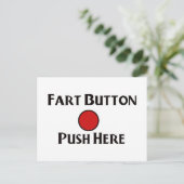 Carte Postale Bouton Panier (Debout devant)