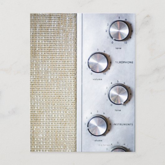 Carte Postale Boutons (Devant)