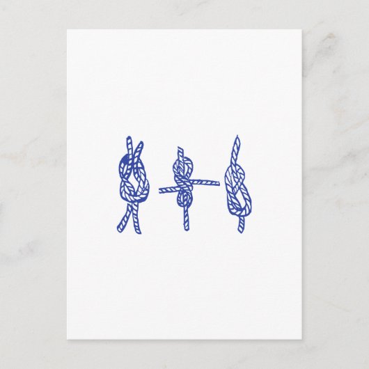 Carte Postale Boutons bleus (Devant)