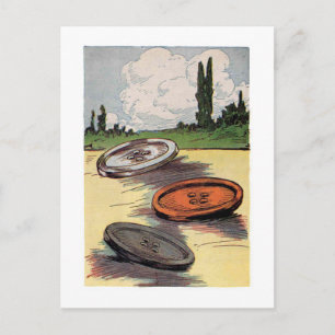 Carte Postale Boutons géants