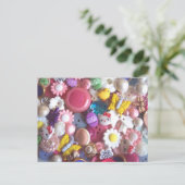 Carte Postale Boutons Printemps (Debout devant)