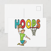 Carte Postale Bouts de basket (Devant / Derrière)