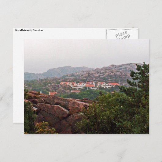 Carte Postale Bovallstrand (Devant / Derrière)