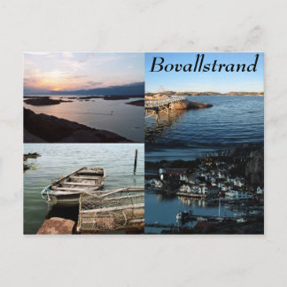 Carte postale Bovallstrand 4 images