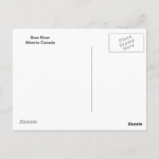 Carte Postale Bow (Dos)