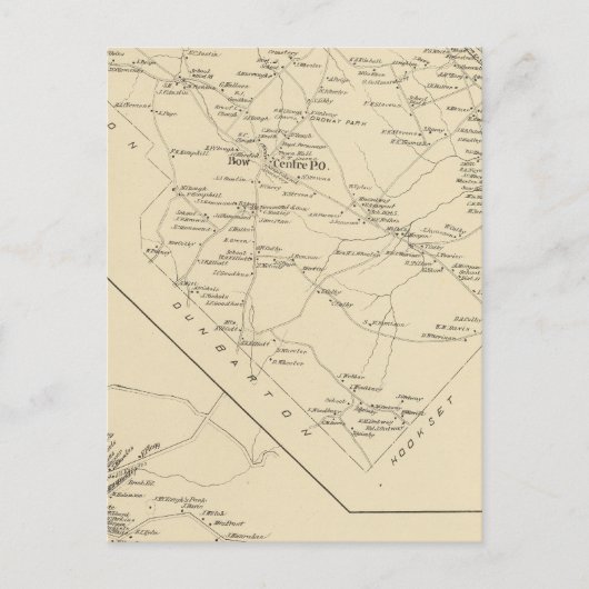 Carte Postale Bow, E Concord (Devant)