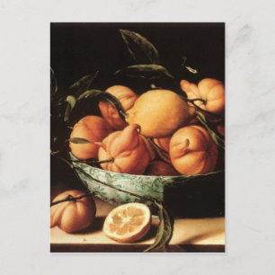 Carte Postale Bowl of Curacao Oranges de Louise Moillon (1634)