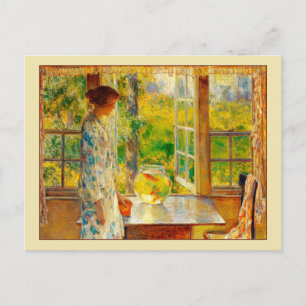 Carte Postale Bowl of Goldfish Fine Art Hassam