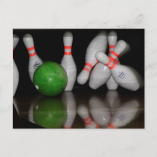 Carte postale Bowling (Devant)