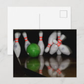 Carte postale Bowling (Devant / Derrière)