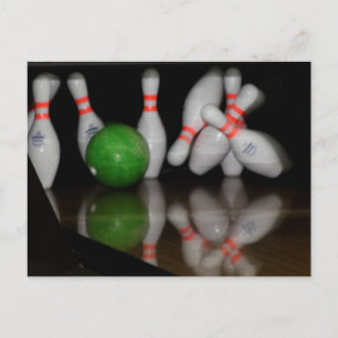 Carte postale Bowling