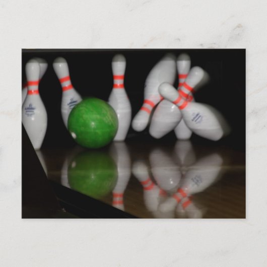 Carte postale Bowling (Devant)