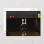 Carte postale Bowling (Devant / Derrière)