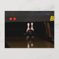 Carte postale Bowling