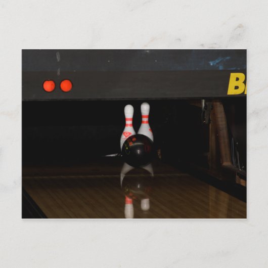 Carte postale Bowling (Devant)