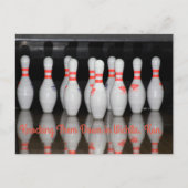 Carte postale Bowling (Devant)