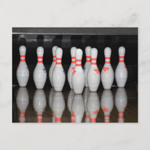 Carte postale Bowling