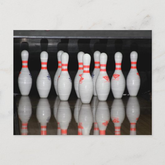 Carte postale Bowling (Devant)