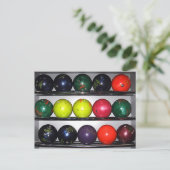 Carte Postale Bowling Balls (Debout devant)