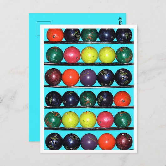 Carte Postale Bowling Blitz (Devant / Derrière)