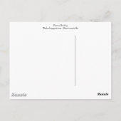 Carte Postale Bowling de Pascua (Dos)