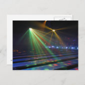 Carte Postale Bowling de zone lumineuse (Devant / Derrière)